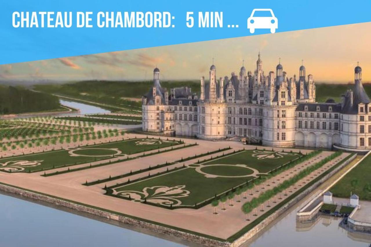 Caporizon-L'Atelier-Aux Portes Du Chateau De Chambord Saint-Claude-de-Diray Exteriér fotografie